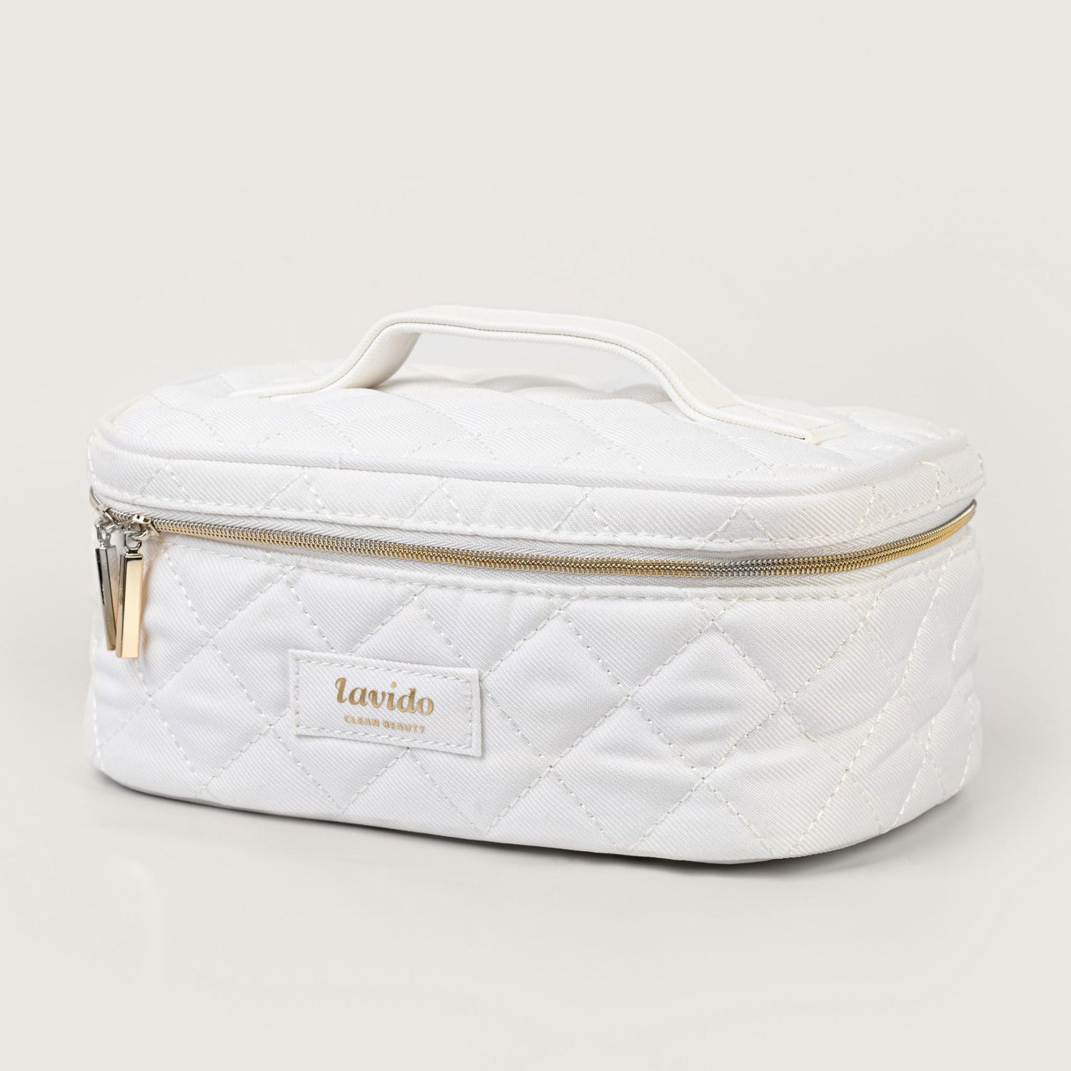 Free Lavido White Cosmetic Bag